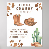 Cowboy baby shower - Help the Busy Mum-to-Be