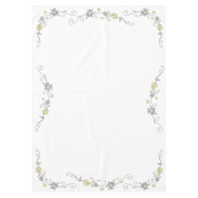 Cowboy Baby Shower Tablecloth (Front)