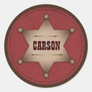 Cowboy Baby Sticker B