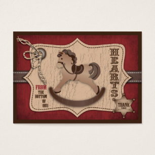 Cowboy Baby TY Gift Tag 2