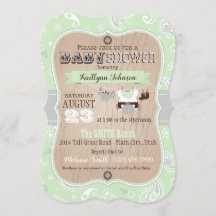 Cowboy Bandanna Jumper Baby Shower