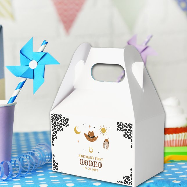 Cowboy Birthday Boy Favour Box (Creator Uploaded)
