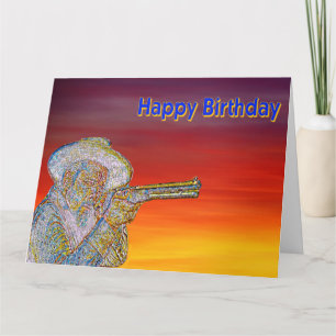 Cowboy Birthday Card