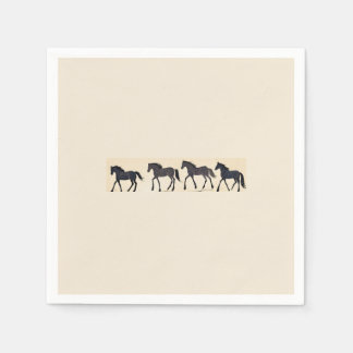 Cowboy Birthday Party - Horse Napkin