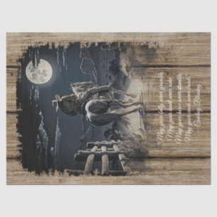 Cowboy Blessing Western Man Horse Tissue Paper