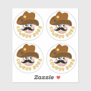 Cowboy Boba- Pack of 4