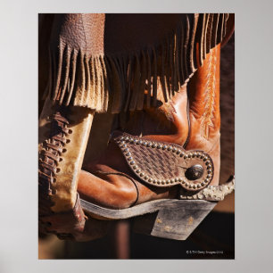 Cowboy boot poster