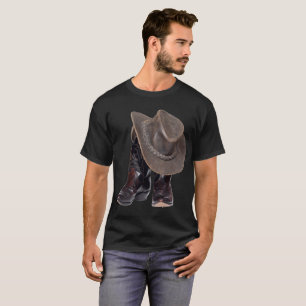 Cowboy Boots and Hat T-Shirt