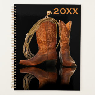 Cowboy Boots and Rope Planner