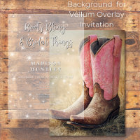 Cowboy Boots & Bling Bridal Shower Background