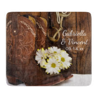 Cowboy Boots, Daisies and Horse Bit Wedding