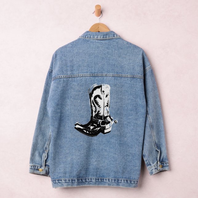 Cowboy boots denim jacket (Hangar)