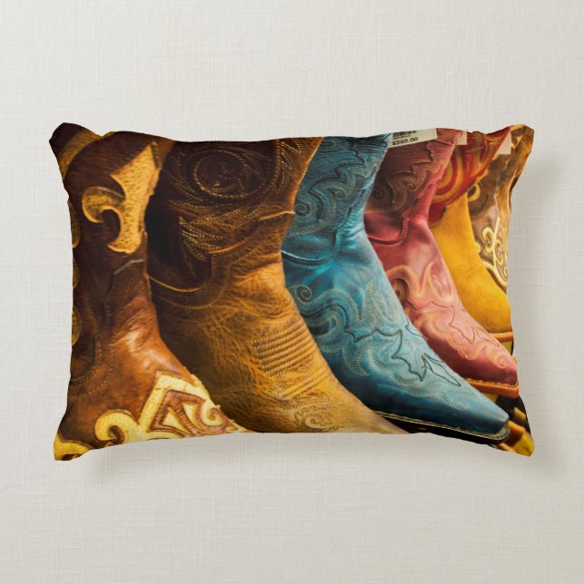 Cowboy boots for sale, Arizona Decorative Cushion (Front)