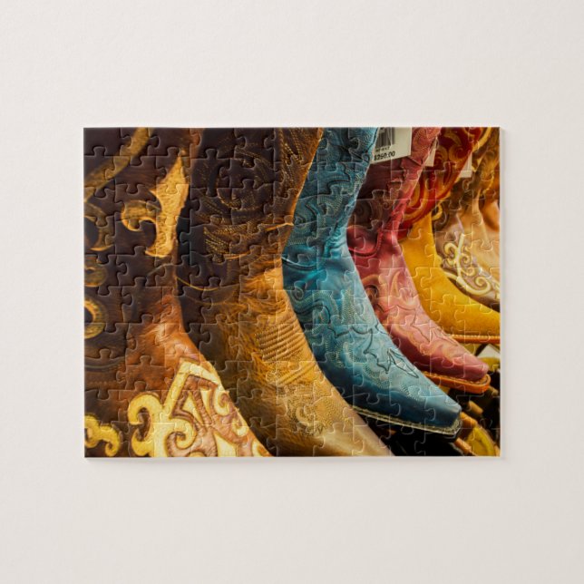 Cowboy boots for sale, Arizona Jigsaw Puzzle (Horizontal)