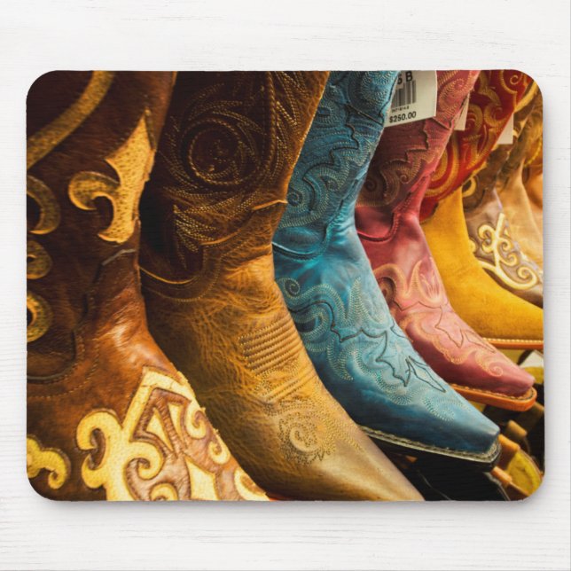 Cowboy boots for sale, Arizona Mouse Mat (Front)