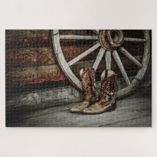 Cowboy Boots Jigsaw Puzzle