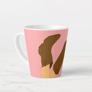 Cowboy Boots Latte Mug
