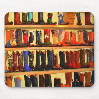Cowboy Boots Mousepad