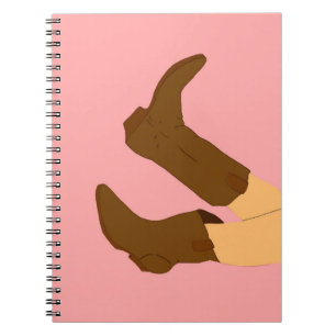 Cowboy Boots Notebook