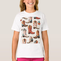 Cowboy boots pattern