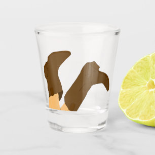Cowboy Boots Shot Glass