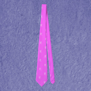 Cowboy Boots Stars Pink Pattern Tie