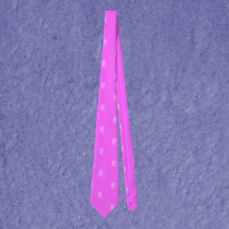 Cowboy Boots Stars Pink Pattern Tie