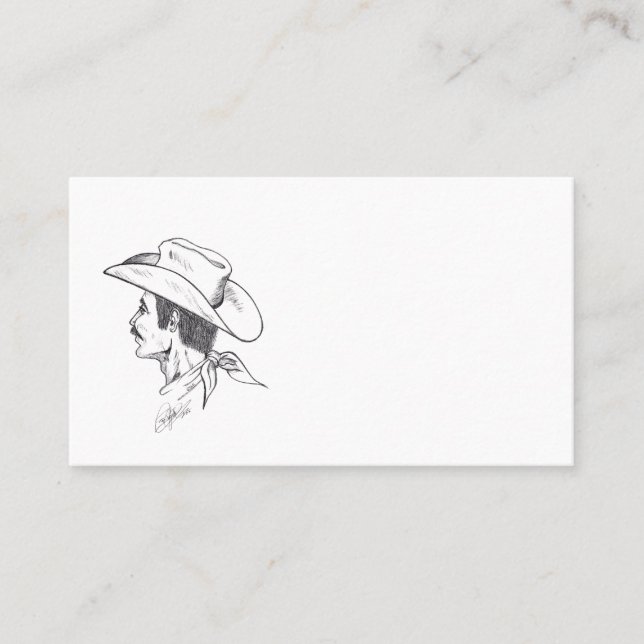 COWBOY BUSINESS CARD (Front)