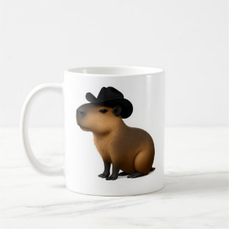 Cowboy Capabara Coffee Mug