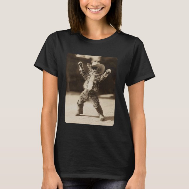Cowboy Cat T-Shirt (Front)