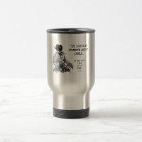 COWBOY, CHRISTIAN: TRAVEL MUG: BIBLE VERSE