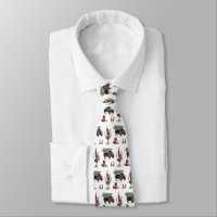 Cowboy Christmas Bison Western Buffalo Pattern