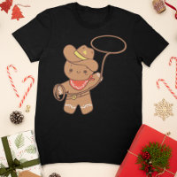 Cowboy Christmas Gingerbread Man