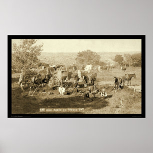 Cowboy Chuckwagon SD 1887 Poster