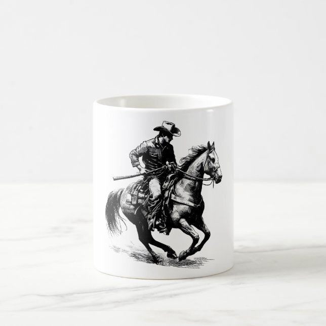 Cowboy Coffee Mug (Center)