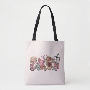 Cowboy Coffee Time Tote Bag