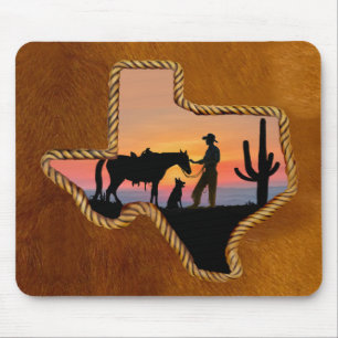 COWBOY COMPANIONS MOUSE MAT