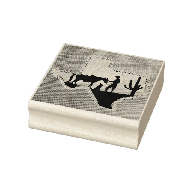 COWBOY COMPANIONS RUBBER STAMP (Stamp)