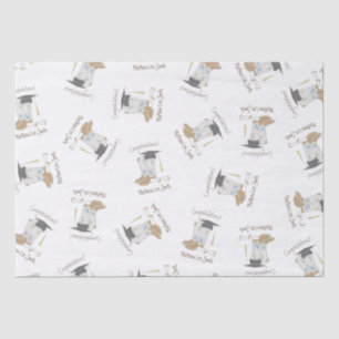 Cowboy Cowgirl Graduation Country Western Party Tissue Paper