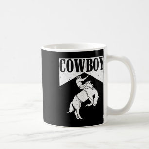 Cowboy Cowgirl Rodeo Horse Riding Country Western  Coffee Mug