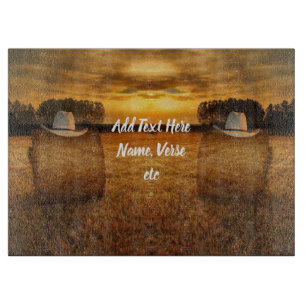 Cowboy Cutting Board