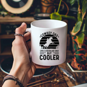Cowboy Dad Like a Regular Dad But Cooler cowboy Coffee Mug