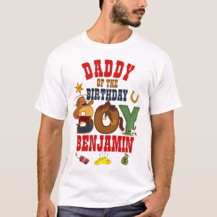 Cowboy Daddy of the Birthday Boy T-Shirt