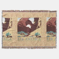 Cowboy Desert Vintage Western Horses