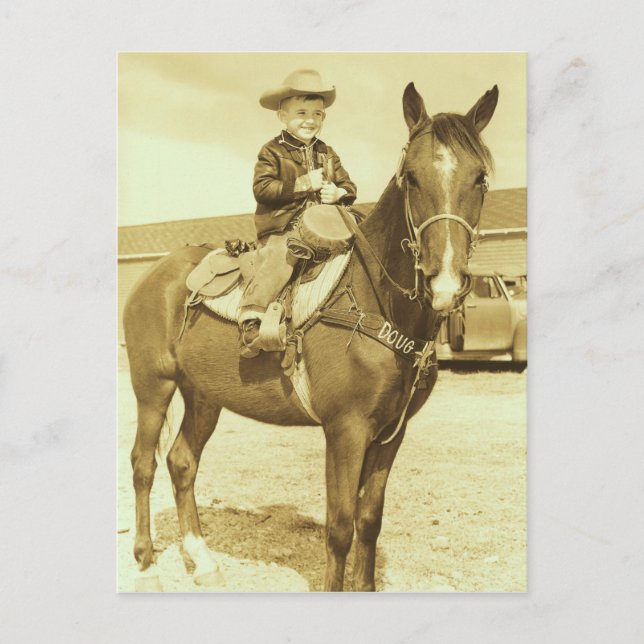 COWBOY DOUG POSTCARD / INVITATION (Front)