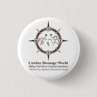 Cowboy Dressage® 3 Cm Round Badge