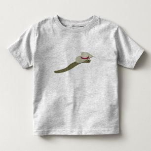 Cowboy Earthworm Toddler T-Shirt