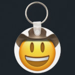 Cowboy emoji face key ring<br><div class="desc">If you love the cowboy style don't miss out on this emoji design!</div>