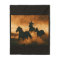 cowboy fleece blanket