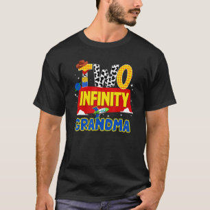 Cowboy Grandma Two Infinity And Beyond Birthday De T-Shirt